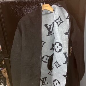 Fashion oversized medium hooded Jacket